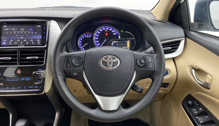 2018 Toyota YARIS V CVT, Petrol, Automatic, 19,212 km, Steering Wheel Close Up