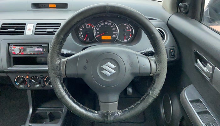 2011 Maruti Swift VXI D, Petrol, Manual, 82,068 km, Steering Wheel Close Up