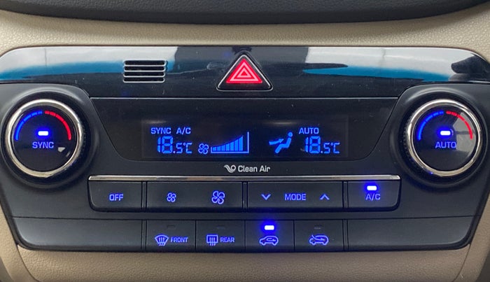 2019 Hyundai Tucson GLS 2WD AT PETROL, Petrol, Automatic, 1,00,239 km, Automatic Climate Control