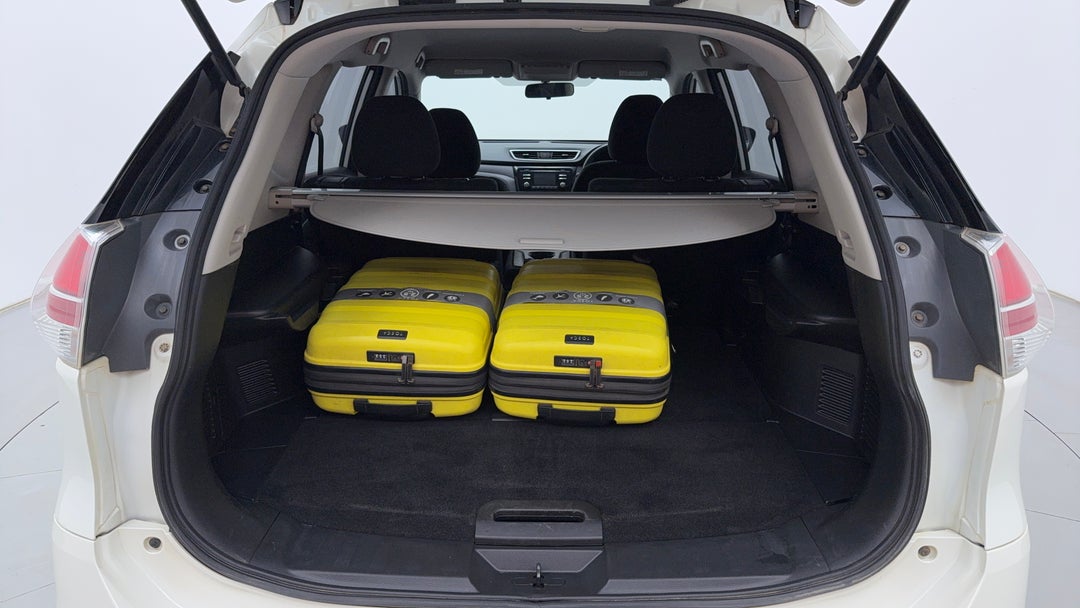 Boot Inside View with Luggage