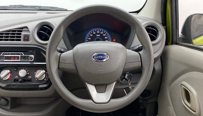 2017 Datsun Redi Go S, Petrol, Manual, 38,798 km, Steering Wheel Close Up