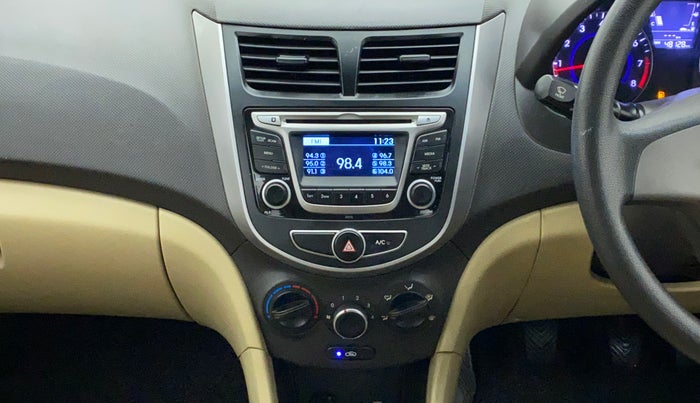 2015 Hyundai Verna FLUIDIC 1.4 VTVT, Petrol, Manual, 48,127 km, Air Conditioner
