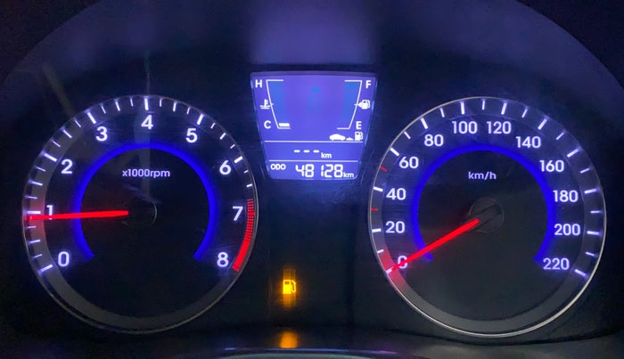 2015 Hyundai Verna FLUIDIC 1.4 VTVT, Petrol, Manual, 48,127 km, Odometer Image