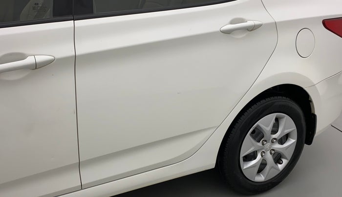 2015 Hyundai Verna FLUIDIC 1.4 VTVT, Petrol, Manual, 48,127 km, Rear left door - Slight discoloration