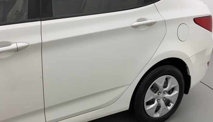 2015 Hyundai Verna FLUIDIC 1.4 VTVT, Petrol, Manual, 48,127 km, Rear left door - Minor scratches