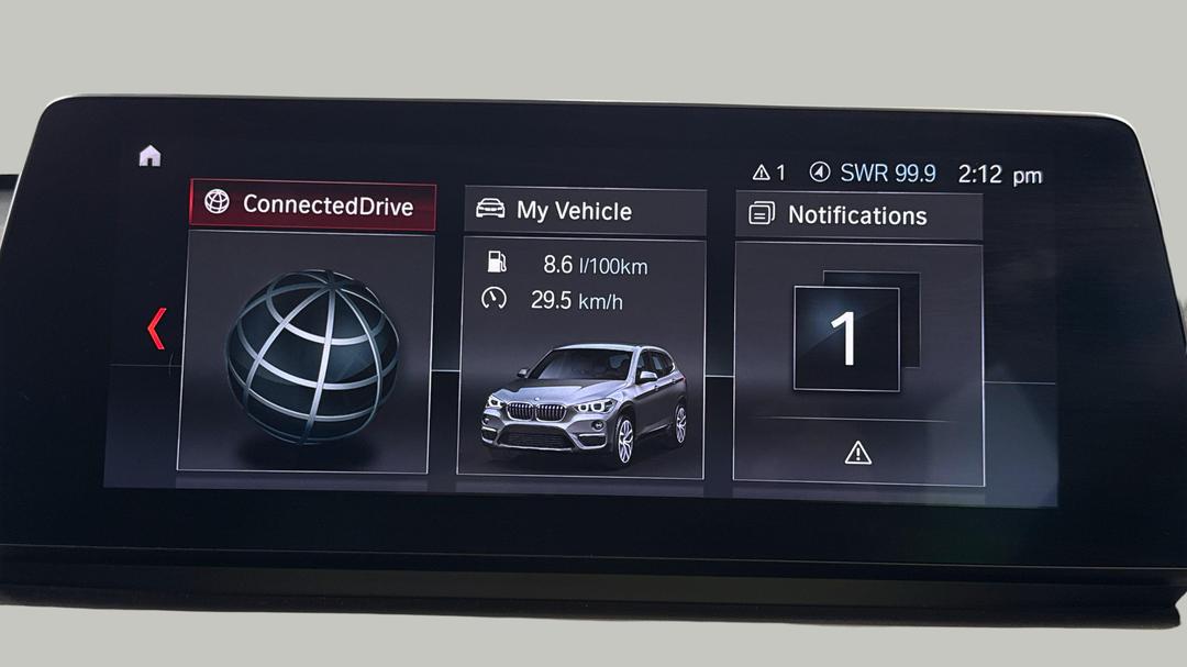 2020 BMW X1 sDrive 20i, Automatic, 44202 km, Infotainment System