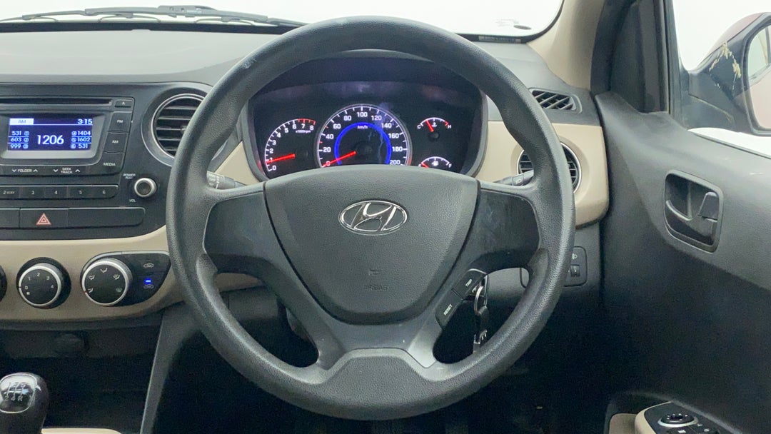 Steering Wheel Close Up