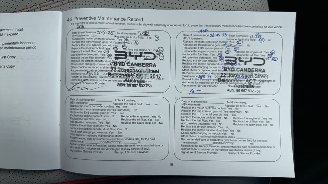 2023 Byd Atto 3 Extended Range, Automatic, 12922 km, Service History