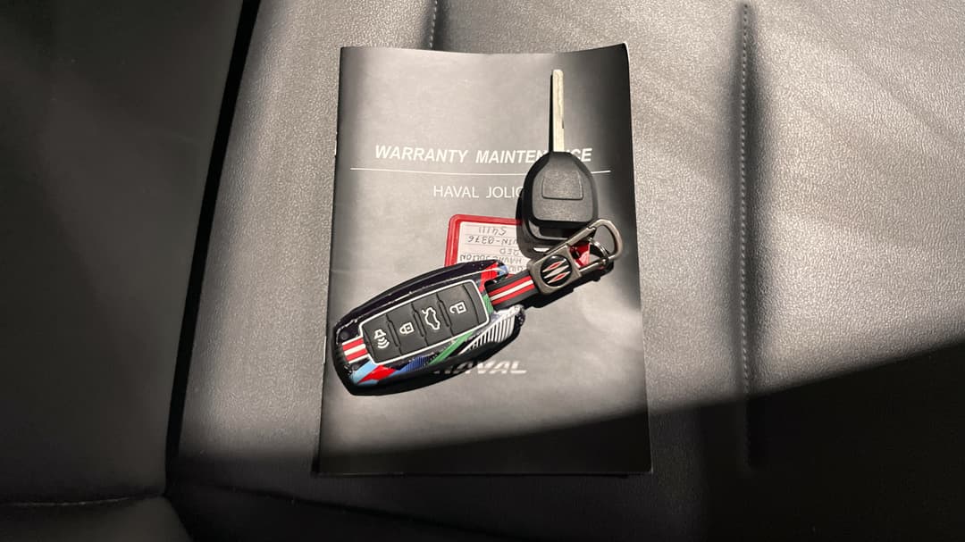 2022 GWM Haval Jolion Vanta, Automatic, 62909 km, Key Close-up