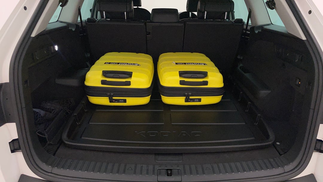 2018 SKODA Kodiaq 140 Tdi (4x4), Automatic, 71611 km, Boot Inside View with Luggage