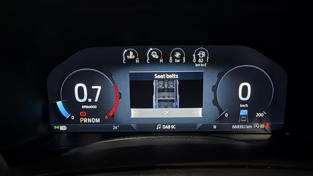 2022 Ford Everest Platinum (4x4), Automatic, 66839 km, Odometer View