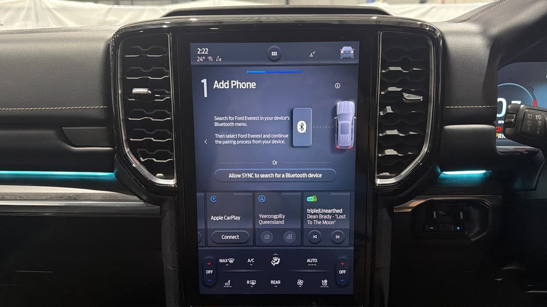 2022 Ford Everest Platinum (4x4), Automatic, 66839 km, Android/Apple Car Play