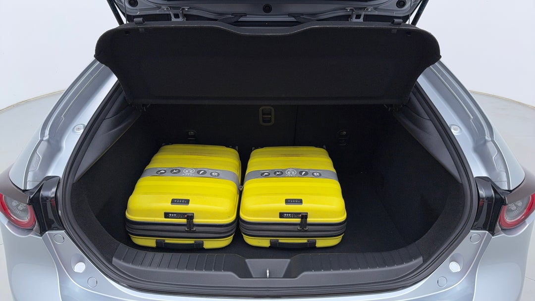 Boot Inside View with Luggage
