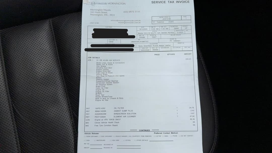 2023 Mazda CX-5 Akera (AWD), Automatic, 37183 km, Service History