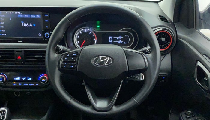 2022 Hyundai GRAND I10 NIOS SPORTZ 1.0 TURBO GDI, Petrol, Manual, 15,612 km, Steering Wheel Close Up