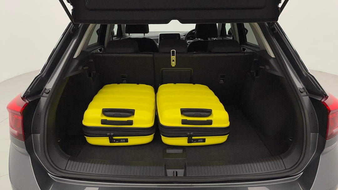 Boot Inside View with Luggage