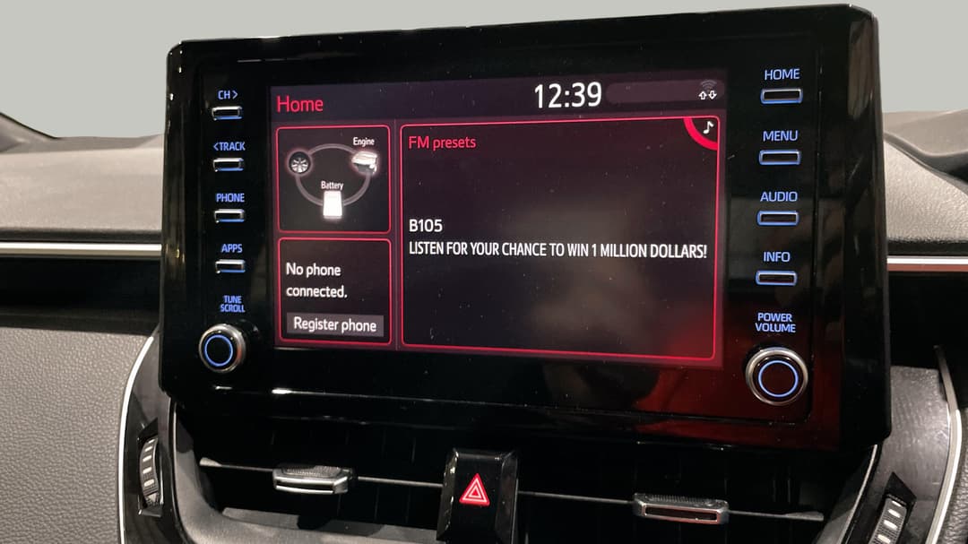 2021 Toyota Corolla Ascent Sport Hybrid, Automatic, 37285 km, Infotainment System