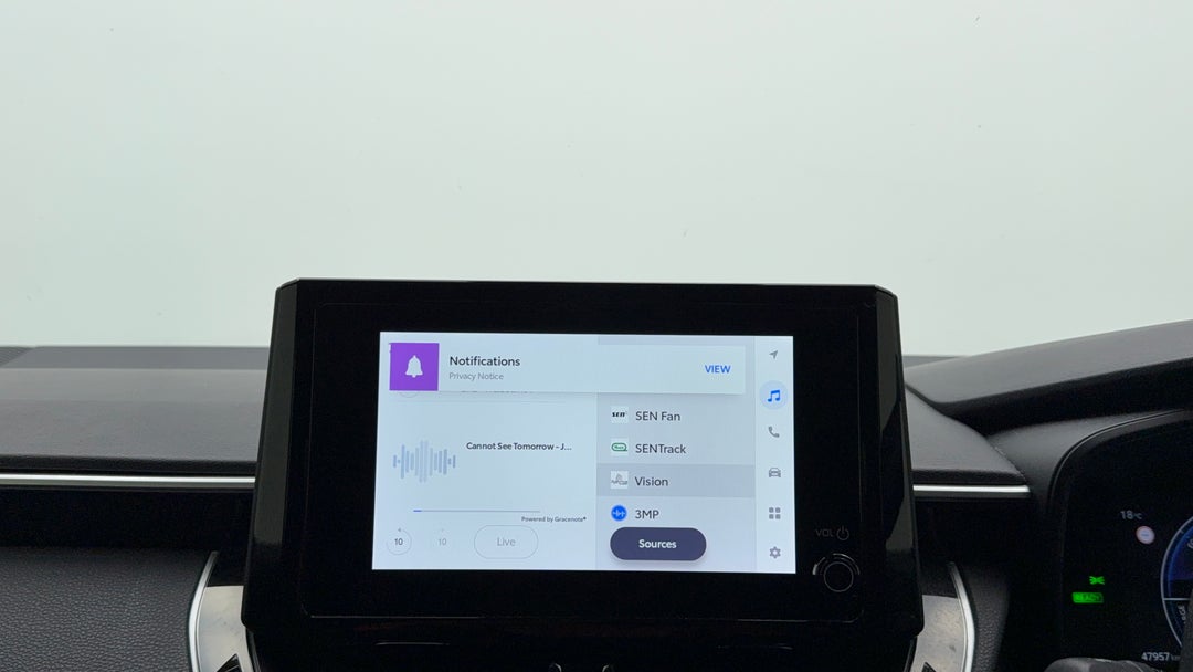 2023 Toyota Corolla Ascent Sport Hybrid, Automatic, 47957 km, Infotainment System