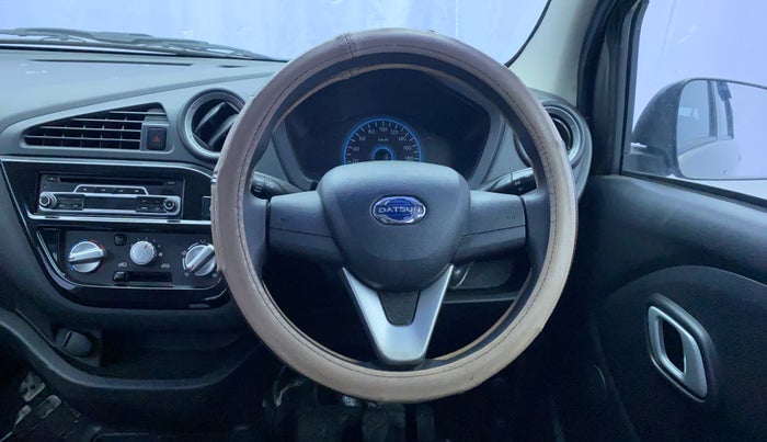 2017 Datsun Redi Go T (O), Petrol, Manual, 81,565 km, Steering Wheel Close Up