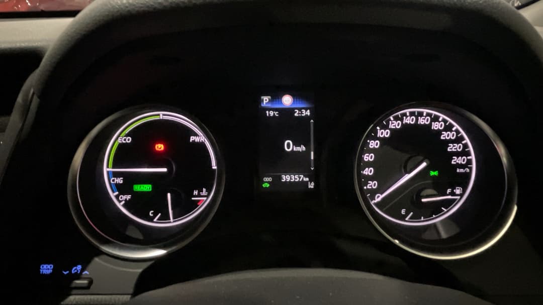 2023 Toyota Camry Ascent Hybrid, Automatic, 39357 km, Odometer View
