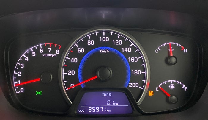 2015 Hyundai Grand i10 SPORTZ 1.2 KAPPA VTVT, Petrol, Manual, 35,971 km, Odometer Image
