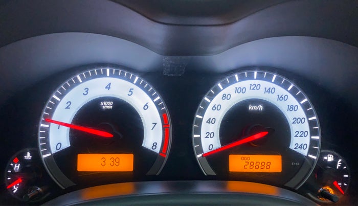 2012 Toyota Corolla Altis G, Petrol, Manual, 28,985 km, Odometer Image