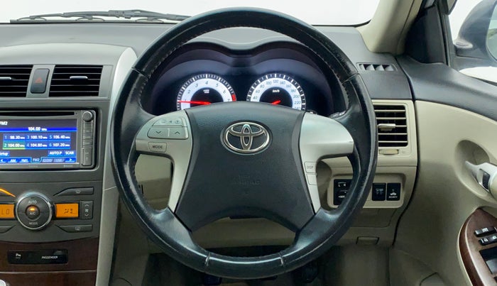 2012 Toyota Corolla Altis G, Petrol, Manual, 28,985 km, Steering Wheel Close Up