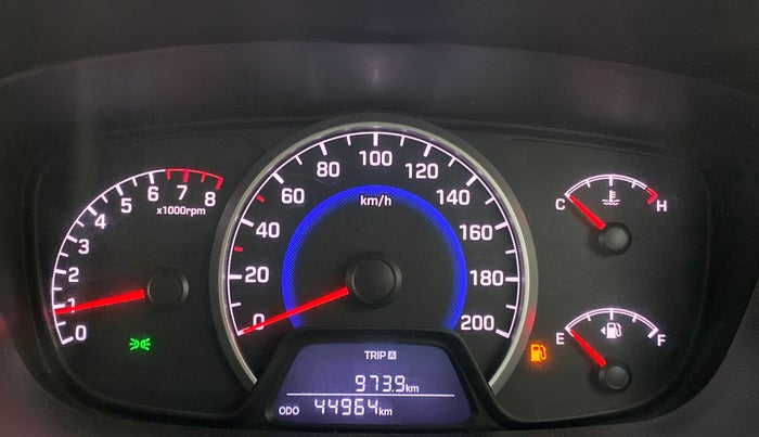 2018 Hyundai Grand i10 ASTA 1.2 VTVT, Petrol, Manual, 45,067 km, Odometer Image