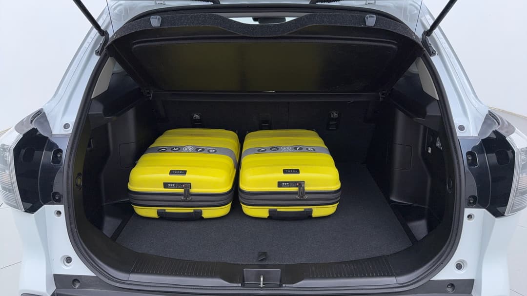 Boot Inside View with Luggage