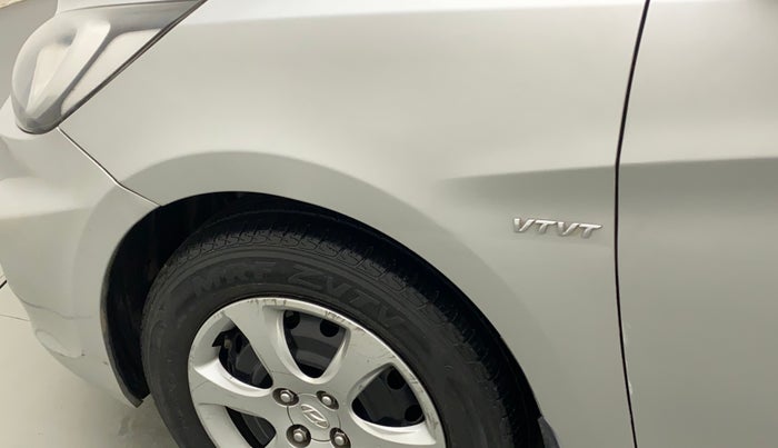 2013 Hyundai Verna FLUIDIC 1.6 VTVT EX, Petrol, Manual, 50,574 km, Left fender - Slightly dented