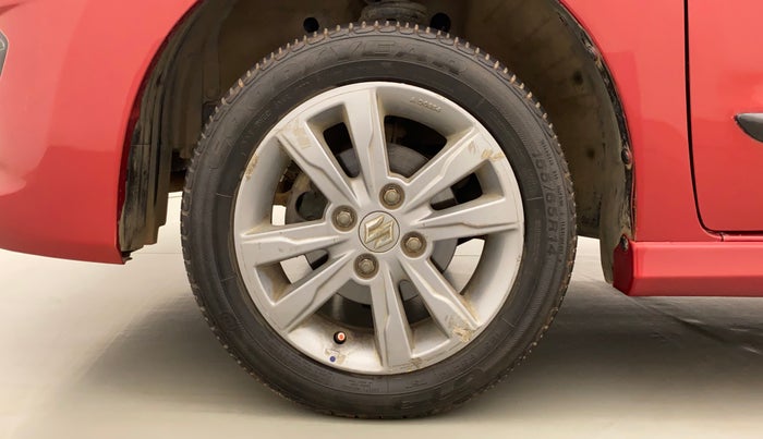 2014 Maruti Wagon R Stingray VXI, Petrol, Manual, 74,611 km, Left Front Wheel