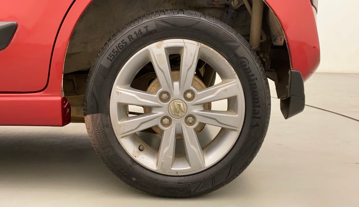 2014 Maruti Wagon R Stingray VXI, Petrol, Manual, 74,611 km, Left Rear Wheel