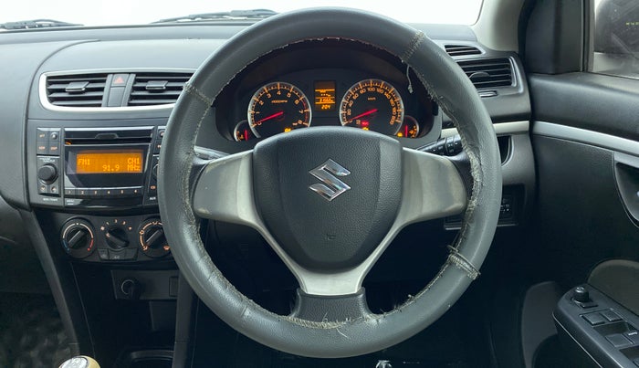 2015 Maruti Swift VXI D, Petrol, Manual, 31,335 km, Steering Wheel