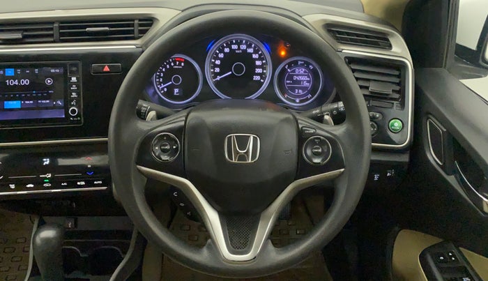 2017 Honda City 1.5L I-VTE V CVT, Petrol, Automatic, 42,660 km, Steering Wheel Close Up