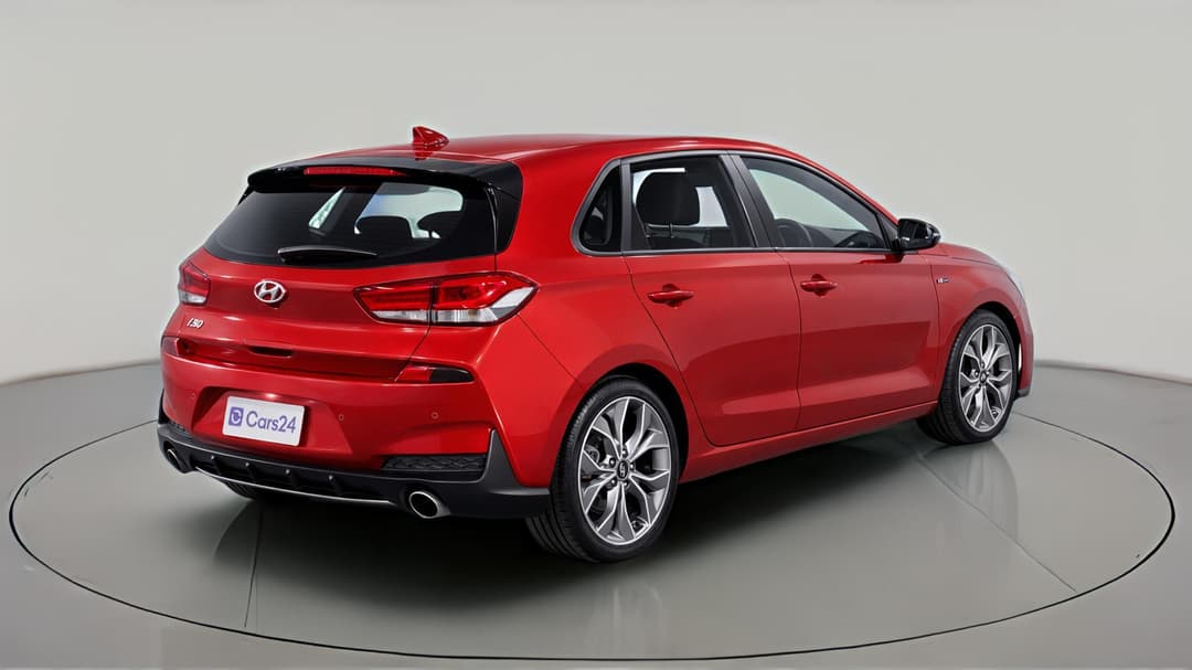 2020 Hyundai i30 N Line, Automatic, 112589 km, Right Back Diagonal (45- Degree) View