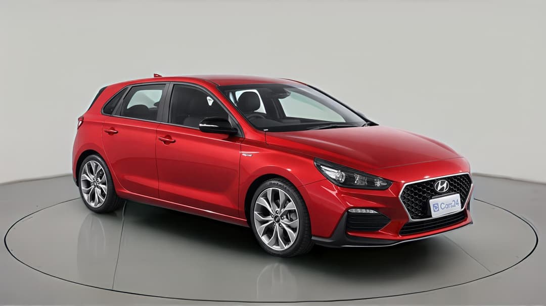 2020 Hyundai i30 N Line, Automatic, 112589 km, Right Front Diagonal (45- Degree) View