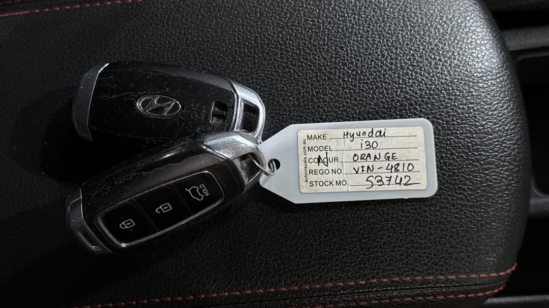 2020 Hyundai i30 N Line, Automatic, 112589 km, Key Close-up