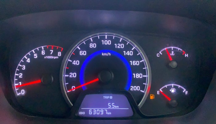 2014 Hyundai Grand i10 SPORTZ 1.2 KAPPA VTVT, Petrol, Manual, 63,289 km, Odometer Image