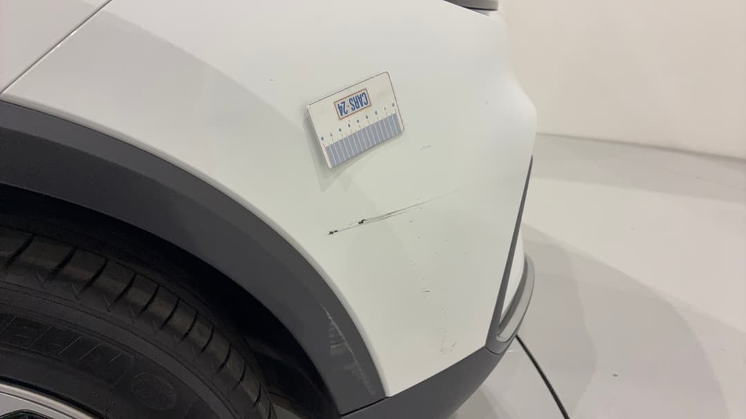 2022 MG ZS EV Excite, Automatic, 21301 km, Bumper Front Scratch