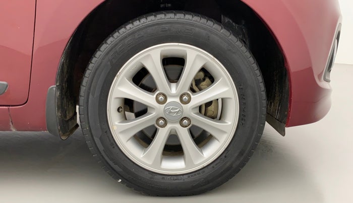 2014 Hyundai Grand i10 ASTA 1.2 AT VTVT, Petrol, Automatic, 53,177 km, Left Front Wheel