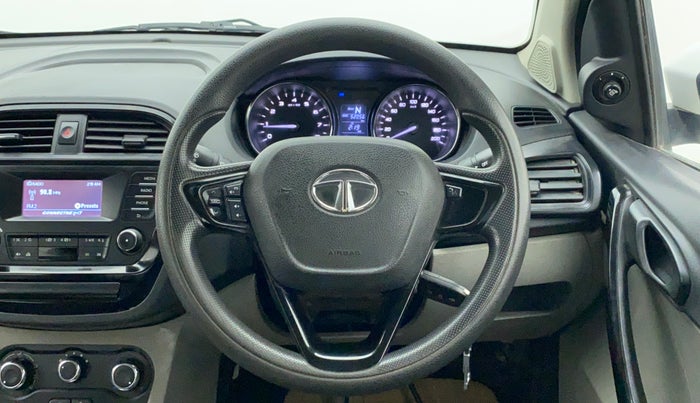 2019 Tata Tiago XZA 1.2 REVOTRON, Petrol, Automatic, 52,164 km, Steering Wheel Close Up