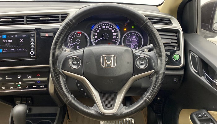 2019 Honda City V CVT, Petrol, Automatic, 43,798 km, Steering Wheel Close Up