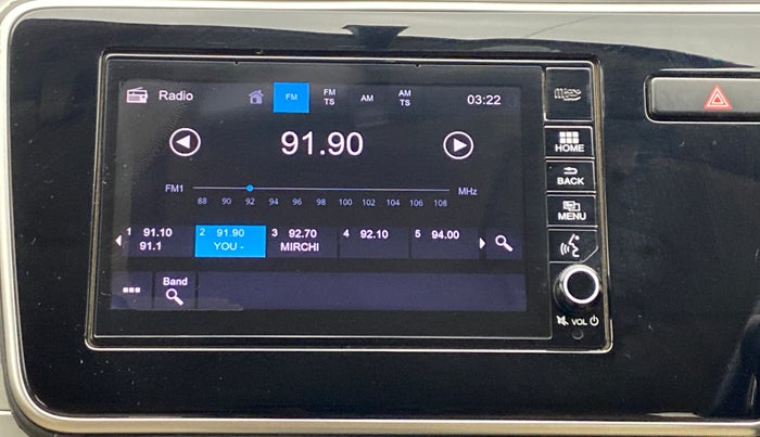 2019 Honda City V CVT, Petrol, Automatic, 43,798 km, Infotainment System