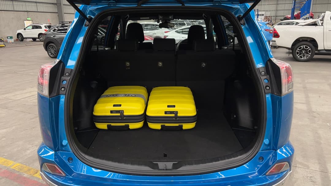 2016 Toyota RAV4 Gxl (4x4), Automatic, 115172 km, Boot Inside View with Luggage
