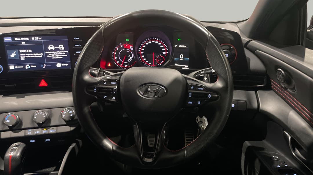 2021 Hyundai i30 N Line Special Edition, Automatic, 24576 km, Steering Wheel Close-up