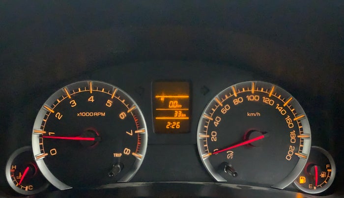 2013 Maruti Swift VXI, Petrol, Manual, 80,824 km, Instrument cluster - Cluster meter changed in authorized service centre - odometer Set to 0