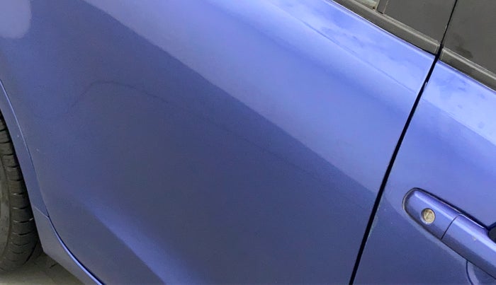 2017 Maruti Baleno DELTA CVT PETROL 1.2, Petrol, Automatic, 87,044 km, Right rear door - Minor scratches