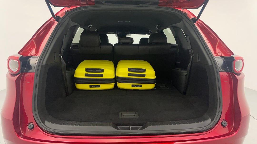 Boot Inside View with Luggage