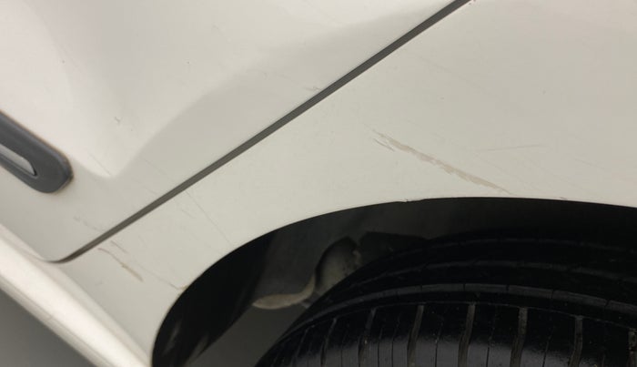 2018 Volkswagen Polo TRENDLINE 1.0L, Petrol, Manual, 69,331 km, Left quarter panel - Minor scratches