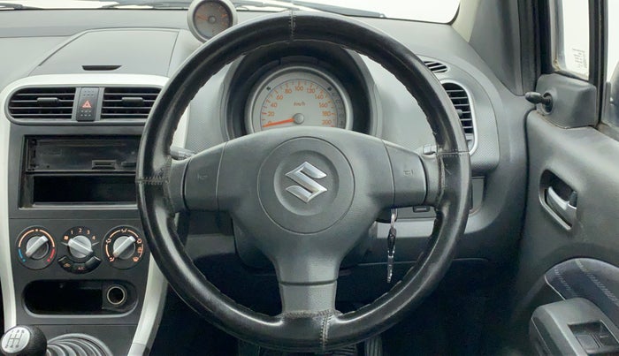 2010 Maruti Ritz VXI, Petrol, Manual, 81,744 km, Steering Wheel Close Up